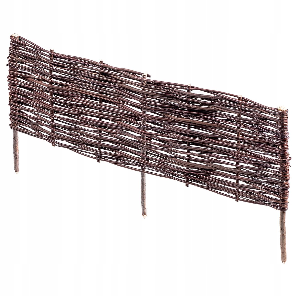 Palisada ogrodowa wiklinowa Sand 100 x 40 cm