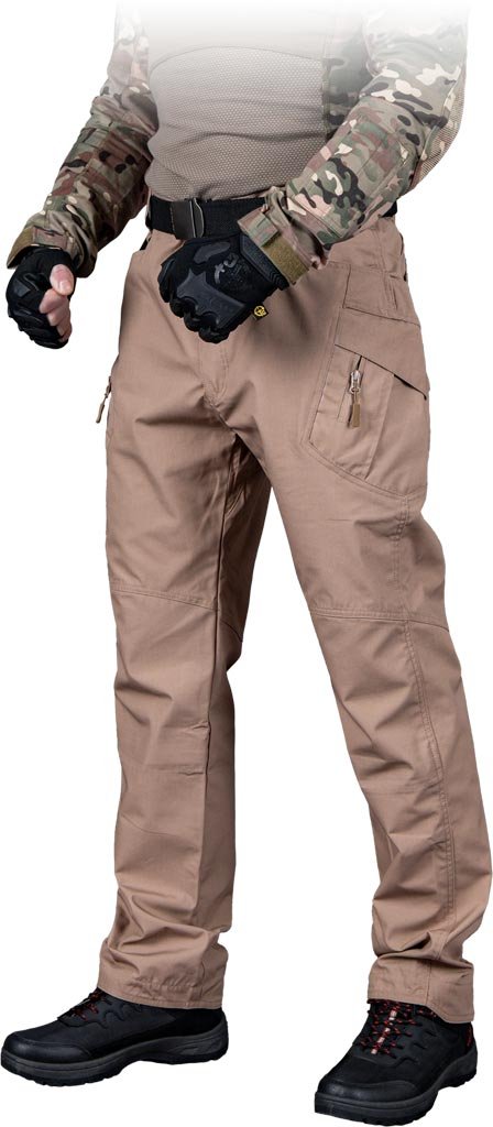 Reis TG-JACKAL - spodnie ochronne do pasa typu Tactical Guard, 6 kieszeni, 65% poliester, 35% bawełna, 210-220 g/m - M-3XL.