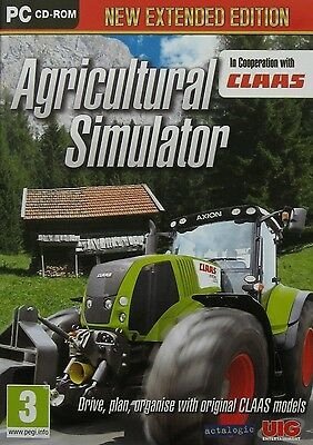 Agricultural Simulator Rolnik Claas Nowa Gra PC CD