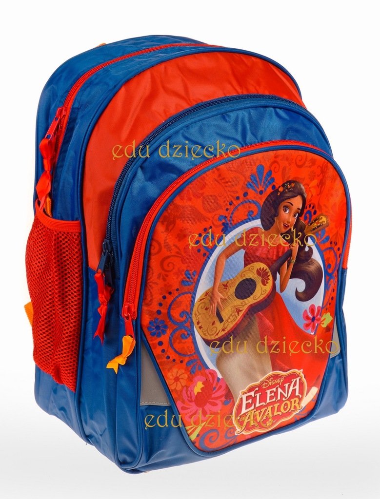Plecak szkolny dla chłopca i dziewczynki Paso Elena z Avaloru trzykomorowy