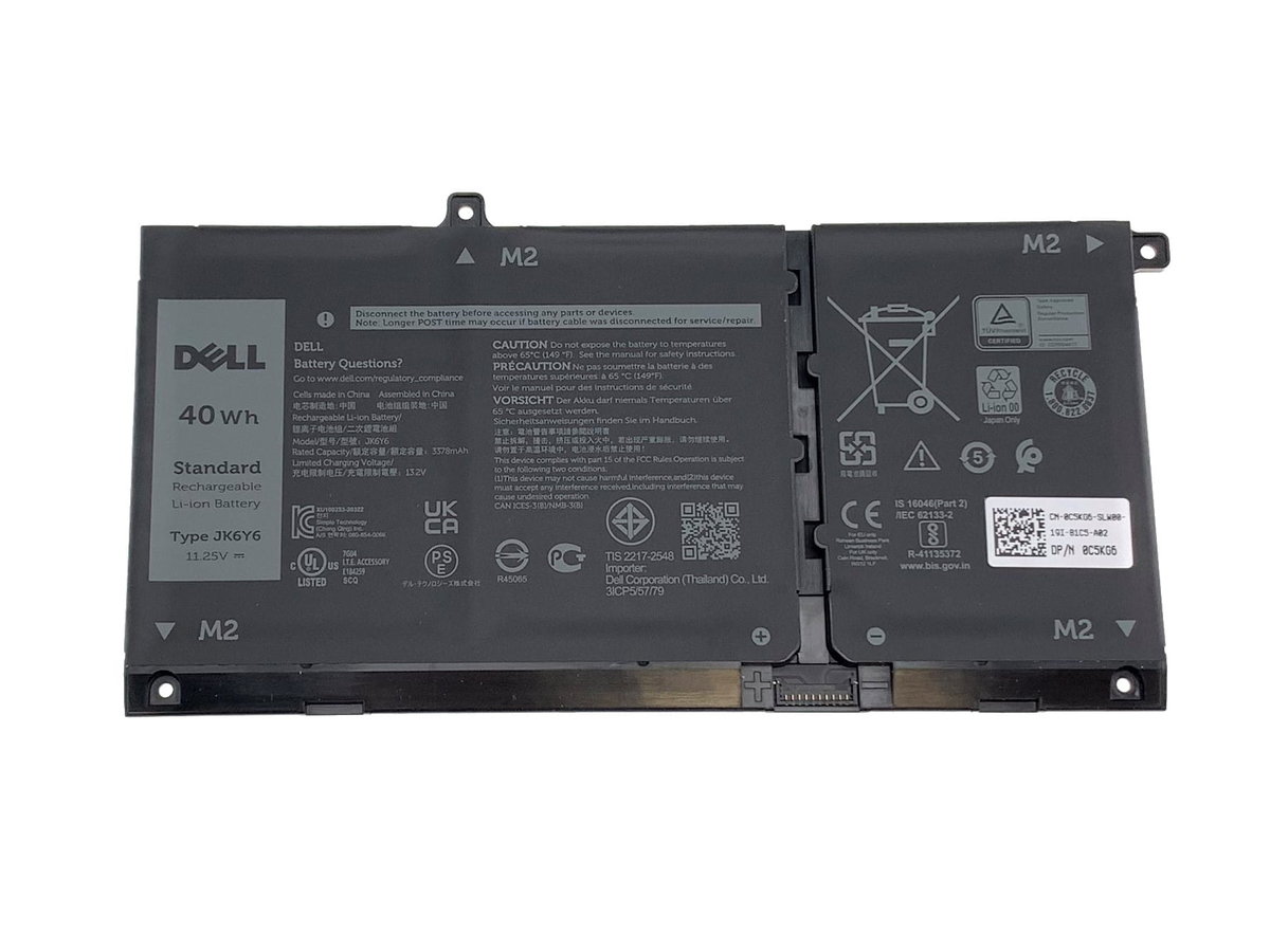 Bateria Dell JK6Y6, C5KG6, 40Wh, Inspiron 5301; Latitude 3410, 3510; Vostro 5402