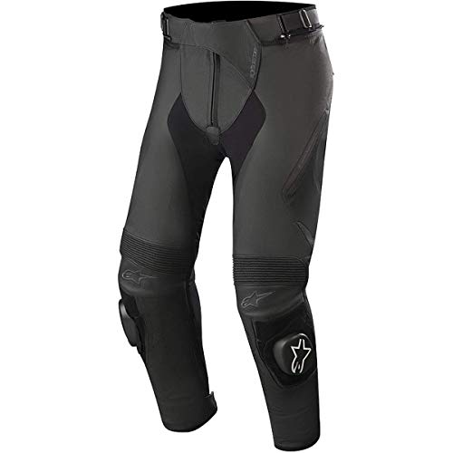 Alpinestars Spodnie motocyklowe Missile V2 Skórzane Spodnie Czarne, Czarne, 48