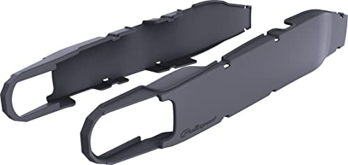 POLISPORT 8986100003 - Stabilna i trwała osłona wahacza z poliamidu kompatybilna z motocyklami Sherco w kolorze szarym nardo