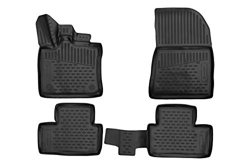 Element Maty gumowe antypoślizgowe Premium 3D Custom Renault Captur, 2019->, 4 szt.