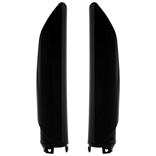 POLISPORT 8398700003 - Zestaw osłon widelców wykonany z odpornego na uderzenia polipropylenu bez okuć kompatybilny z motocyklami BETA w kolorze czarnym