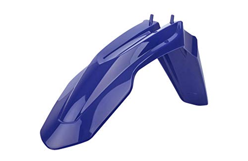 POLISPORT 8554200001 - Błotnik przedni OEM z trwałego, błyszczącego tworzywa sztucznego kompatybilny z motocyklami Sherco w kolorze niebieskim
