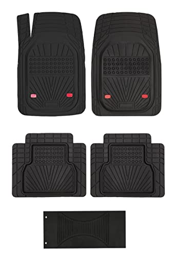 BREMER SITZBEZÜGE 5 x mata antypoślizgowa na cały rok, guma, odpowiednia do Suzuki Jimny 1, samochodu, ciężarówki, autobusu, SUV lub kampera, akcesoria