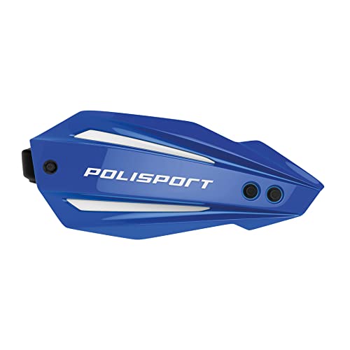 POLISPORT 8308600004 - BULLIT FWA 2 punkty mocowania z plastikowym prętem MX-Style z zestawem montażowym, w zestawie, kompatybilny ze wszystkimi modelami MX/enduro en kolor niebieski