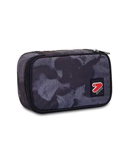 Seven Długopis Round Plus, Plecak Unisex - Dorosły, Szary (Szary), Jeden rozmiar, Szary, Taglia Unica, nowoczesny