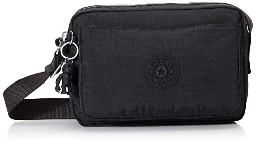 Kipling Damskie Abanu M 2-w-1 kabriolet w poprzek ciała, Czarny Noir, One size