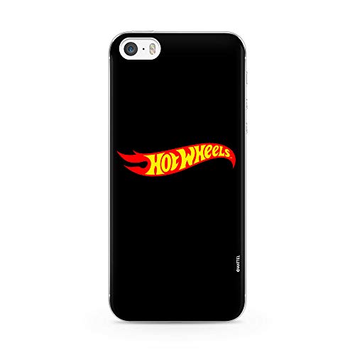 Oryginalne etui Hot Wheels z tworzywa TPU do iPhone'a 5, iPhone 5S, iPhone SE, etui z płynnego silikonu, elastyczne i cienkie, ochronne na ekran, odporne na wstrząsy i zarysowania etui na telefon