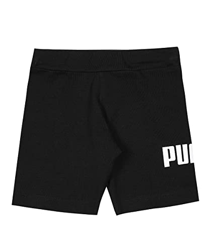 PUMA legginsy krótkie z logo Ess G - spodnie sportowe - dziecięce