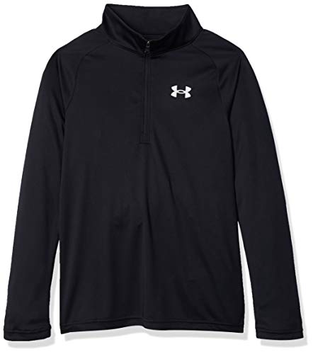 Under Armour Tech 2.0 1/2 zamek błyskawiczny lekki sportowy top z długim rękawem z półzamkiem błyskawicznym, szybkoschnący top dla chłopców, antypocenie się (zestaw 1 sztuk)