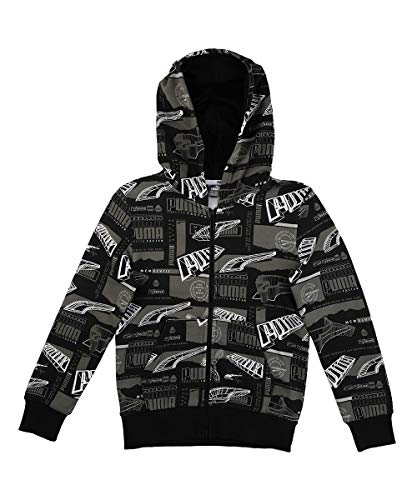 PUMA Alpha AOP Full-Zip Hoodie FL B bluza chłopięca