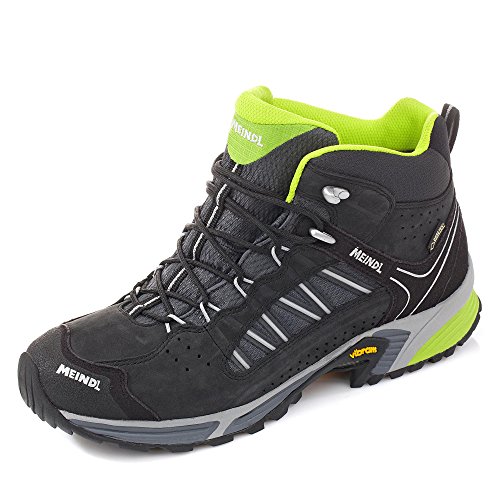 Meindl Męskie buty trekkingowe, buty do wspinaczki górskiej, czarne, rozmiar 40 EU