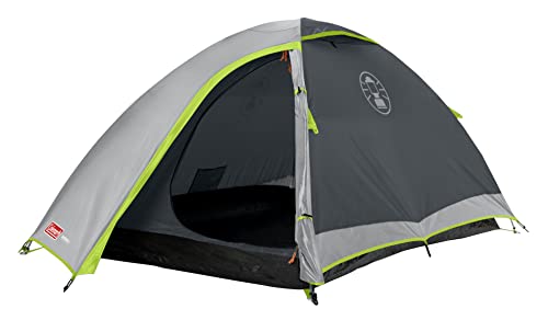 Coleman Darwin 3-osobowy namiot kopułowy 3-osobowy, lekki namiot kempingowy i turystyczny, w 100% wodoodporny, wszyty arkusz podłoża, kompaktowy i lekki namiot trekkingowy Igloo, szybki montaż