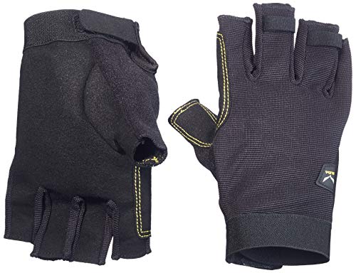 Salewa Rękawiczki unisex Via Ferrata Dst Gloves, czarne, XL EU