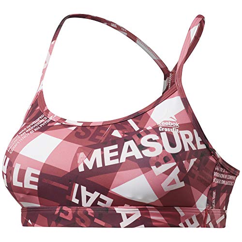 Reebok Damski biustonosz sportowy Rc Skinny AOP