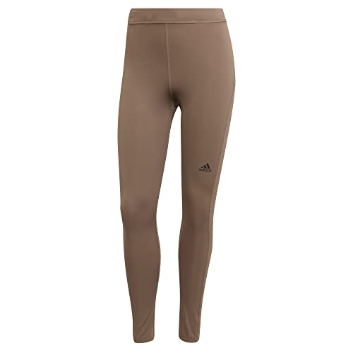 adidas damskie legginsy Ri 3b mocno, Brązowy, L