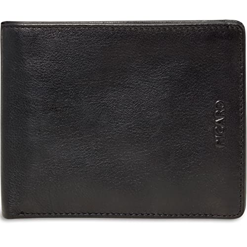 Picard męski portfel Brooklyn z naturalnej skóry onesize | szerokość: 3 cm wysokość: 9,5 cm długość: 11 cm z otwartym