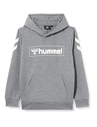 hummel Hmlbox Bluza Dziecięca koszulka dresowa, Szary, 104