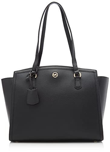 Michael Kors damska Lg Tz Tote Bag, jeden rozmiar, czarny, Taille unique