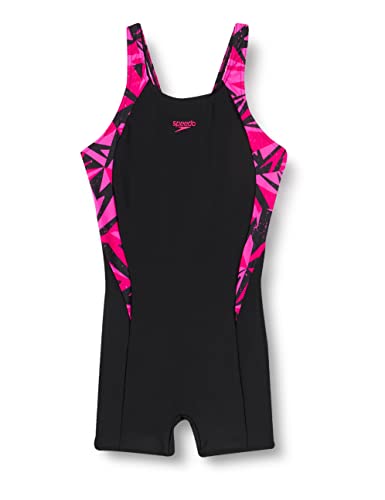 Speedo Hyperboom Splice Legsuit dla dziewczynek, 1 sztuka, kostium kąpielowy