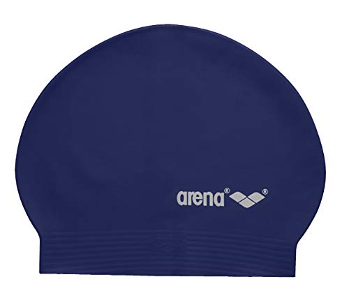 Arena Czepek Soft Latex navy/silver 3468332815438
