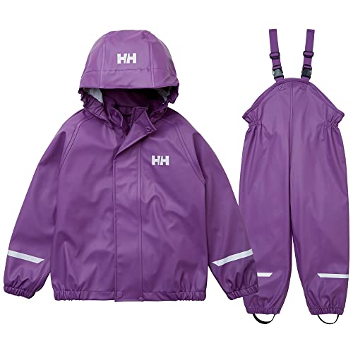 Helly Hansen Kids Bergen 2.0 Pu Rainset Kombinezon przeciwdeszczowy Unisex - Dla dzieci i młodzieży (Paczka 1)