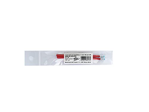 WEDO 25644102 wkład wymienny, czterokolorowy długopis żelowy, 2 sztuki, czerwony