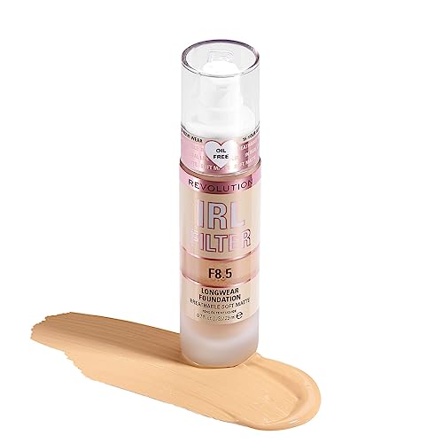 Makeup Revolution IRL Filter podkład o długotrwałym działaniu odcień F8.5 23 ml