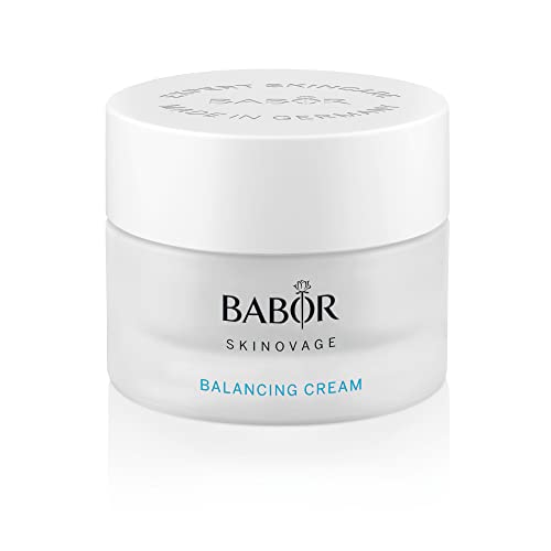 BABOR SKINOVAGE Balancing Cream, krem do twarzy do skóry mieszanej, środek nawilżający matujący do jednolitej cery, przeciwstarzeniowy, 50 ml