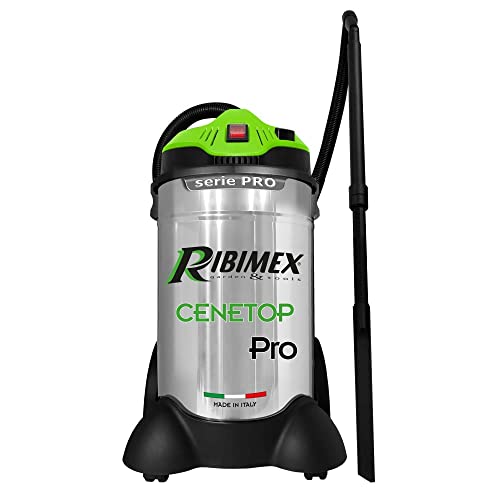 RIBIMEX - Elektryczny odkurzacz Cenetop z filtrem czyszczącym, 30 l, 1200 W - PRCEN014PRO