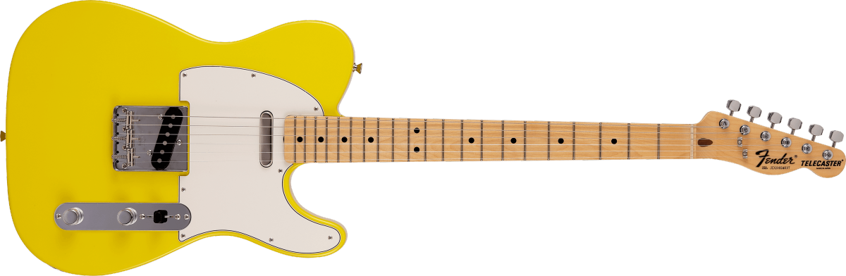 Fender Made in Japan Limited International Color Telecaster Maple Fingerboard Monaco Yellow
