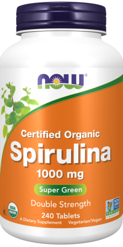 Spirulina 1000 mg 240 tabl. ( now Foods )