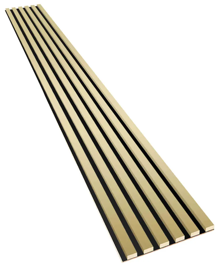 Elior Akustyczne panele lamelowe 2 szt. złoty T5-P79