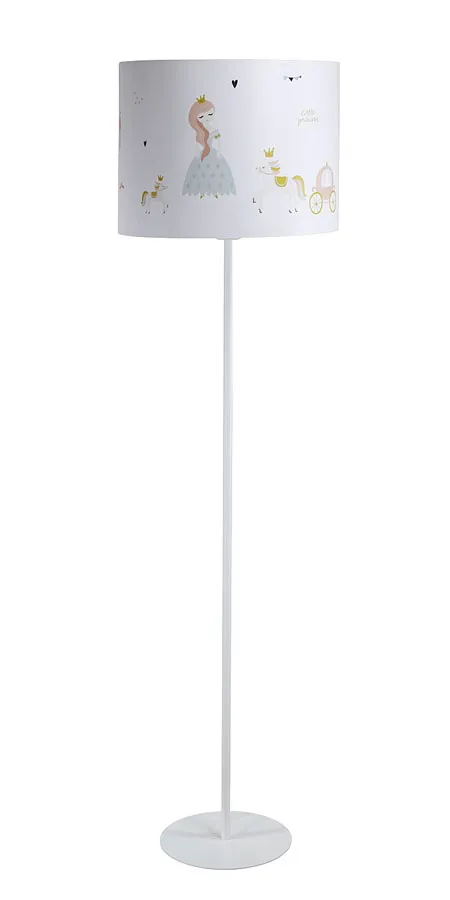 Dziecięca lampa podłogowa z księżniczką - 3X A335 S6-R82