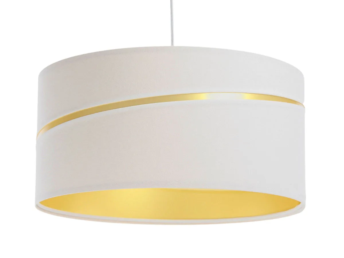 Biała Nowoczesna Okrągła Lampa Wisząca E0-S16