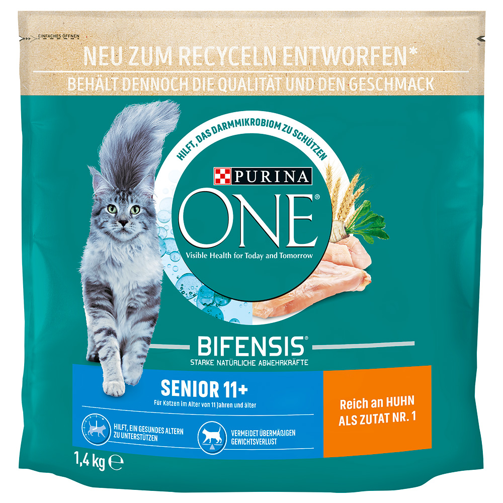 Purina ONE Senior 11+ - 2 x 1,4 kg