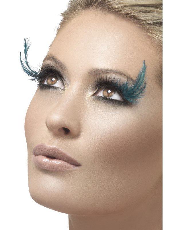 Smiffys Rzęsy Smiffy's - czarne oraz zielone 37133