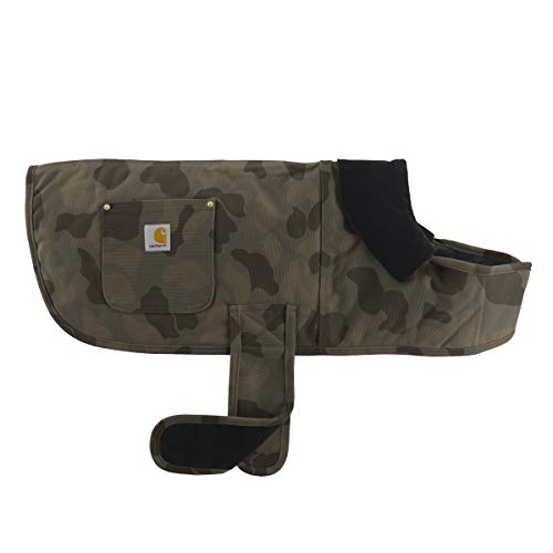 Carhartt Męski twardy kaczka izolowany pies moro CHORE płaszcz, Tarmac/Duck Camo, L UK