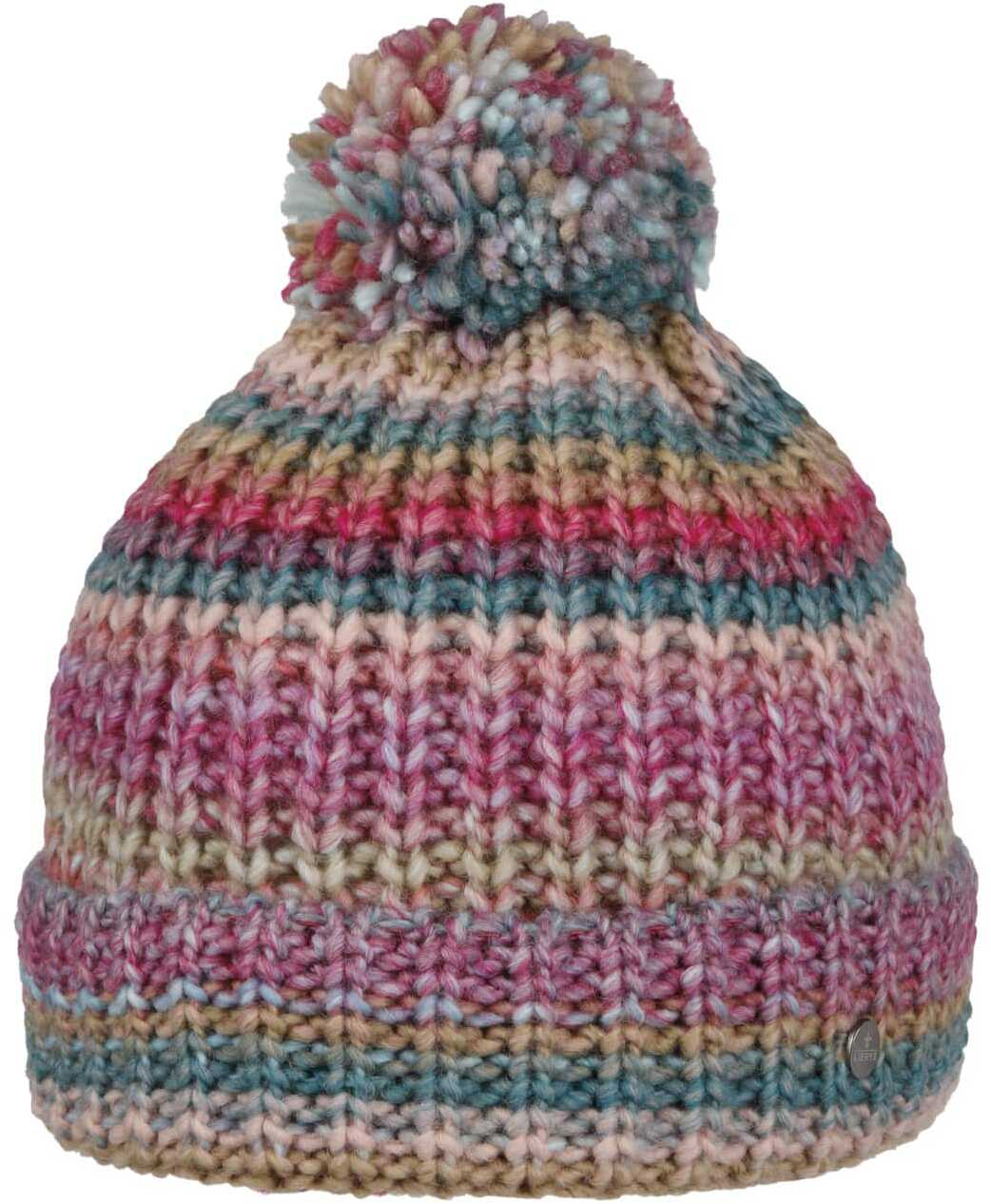 Czapka z Pomponem Finja by Lierys, różowy-niebieski, One Size