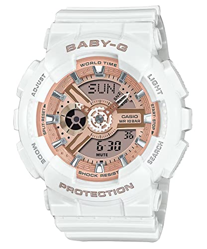 Zegarek Casio BA-110X-7A1ER, biały, pasek