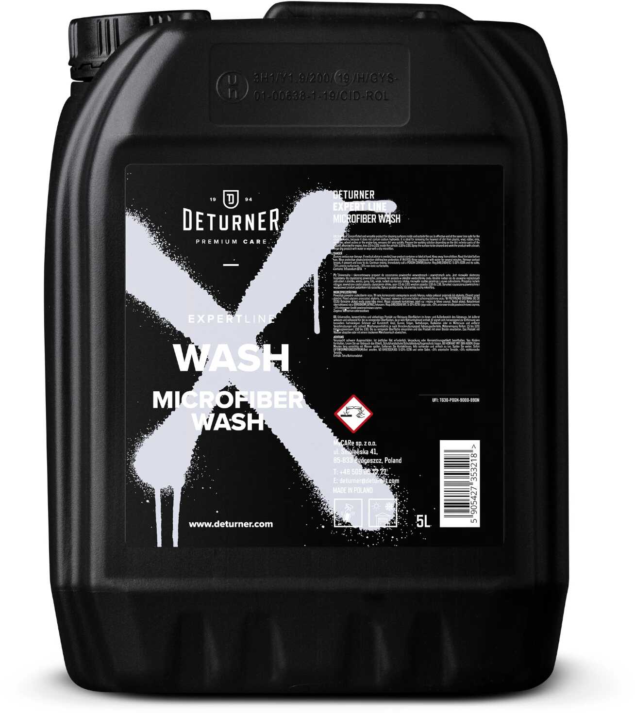 Deturner EL Wash - Środek do prania mikrofibr 5L