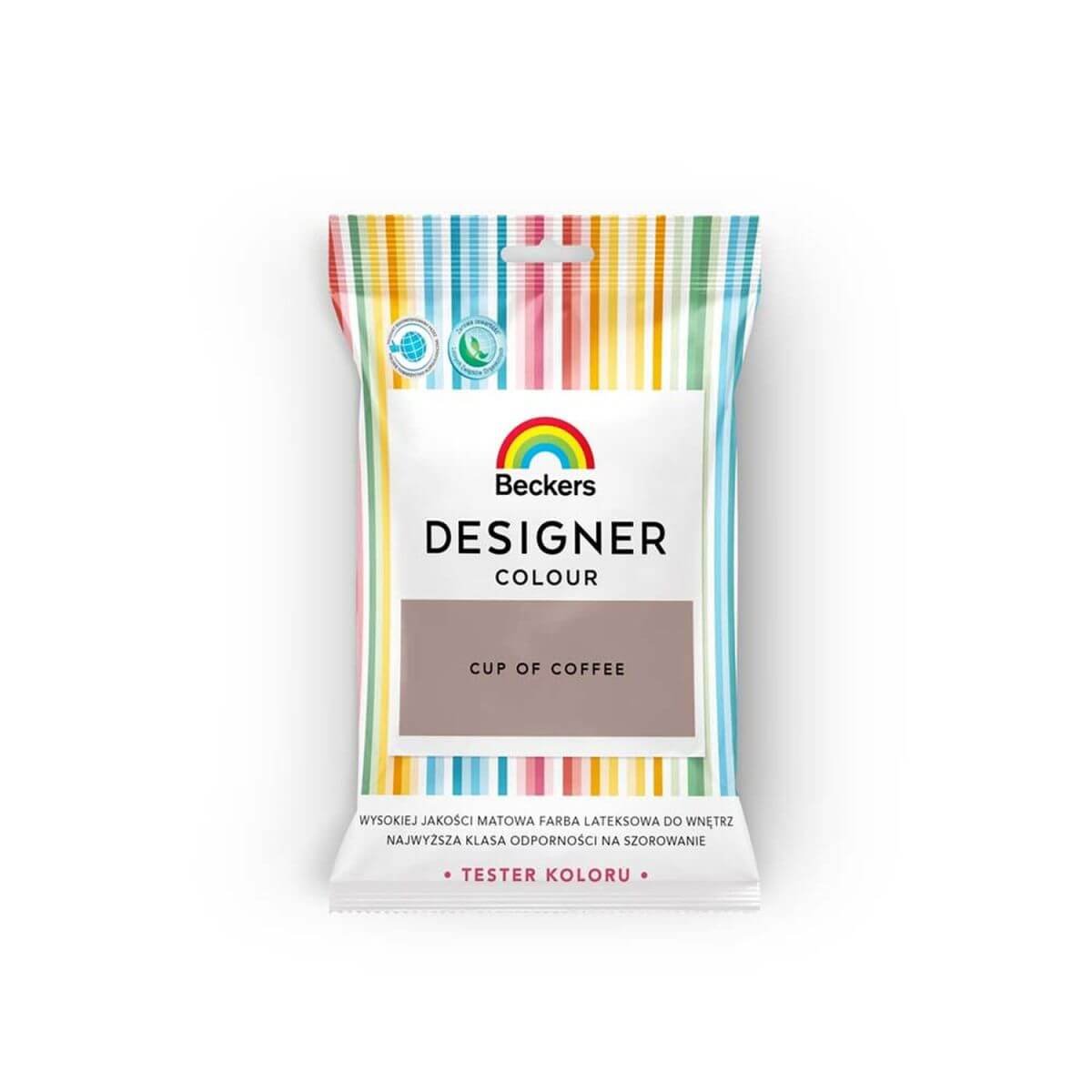 Beckers Tester farby DESIGNER COLOUR Cup of coffee
