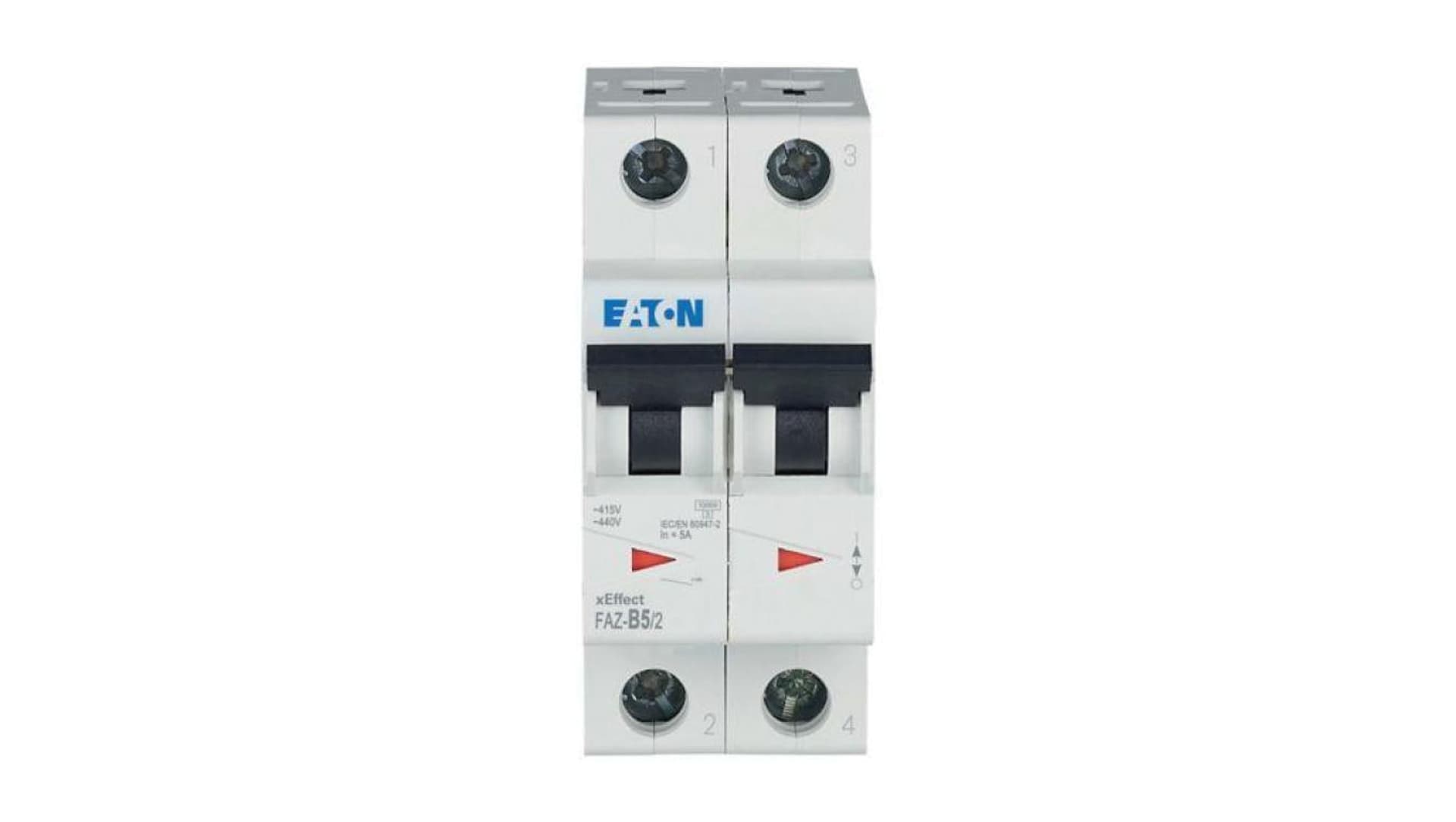 Wyłącznik nadprądowy 2P B 5A 15kA AC FAZ-B5/2 278727