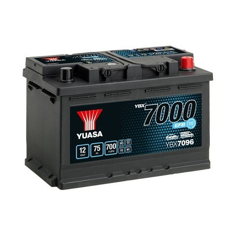 Akumulator YUASA 12V 75Ah 700A YBX7096  w 24 h. Do 100 dni na zwrot. 100 tys. Klientów.