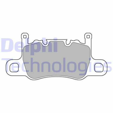 Klocki hamulcowe - komplet DELPHI LP3585