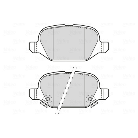 Klocki hamulcowe - komplet VALEO 302338
