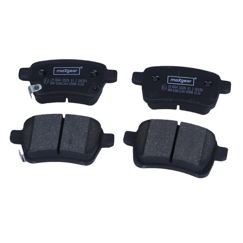 Klocki hamulcowe - komplet MAXGEAR 19-3664
